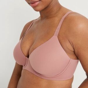 Aerie Real Free Full Coverage Mauve Bra 40DDD